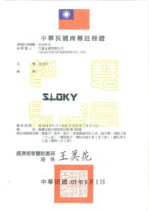 Chienfu-tec CNC Sloky trade mark-1