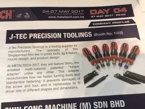 Chienfu Sloky in Metaltech news