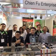 Chienfu-Tec, CNC precision machining in Fastener2017
