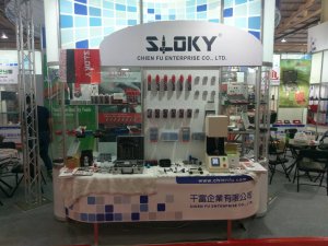 Chienfu Sloky in Taiwan Hardware Show