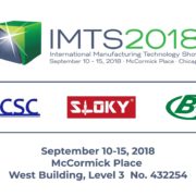 Chienfu Sloky will attend IMTS 2018 and look forward to seeing you soon there
