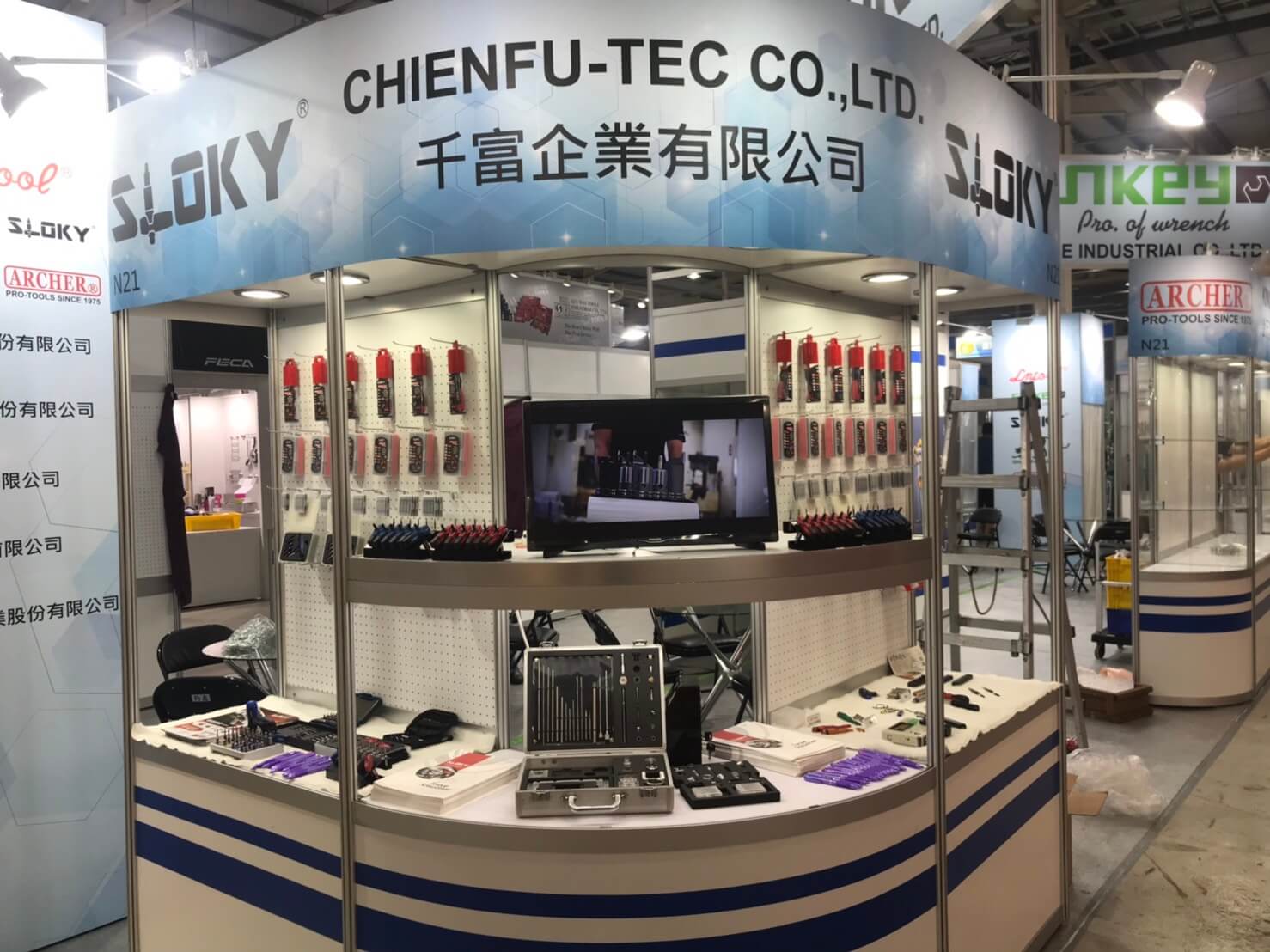 Chienfu Sloky Taiwan hardware show 2018-2